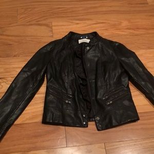 Caslon faux leather jacket